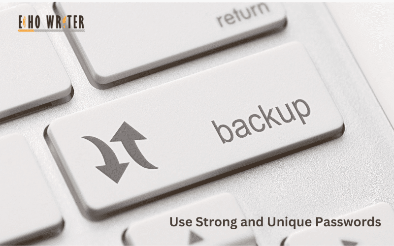 Back Up Data Regularly